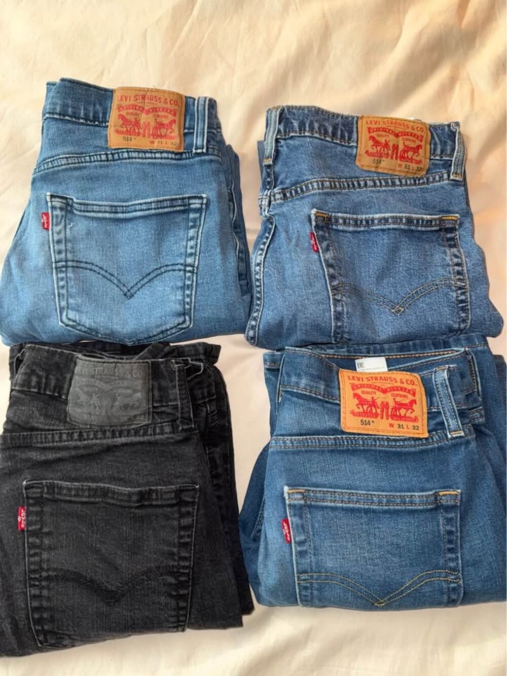 Levi's 514 Straight Fit Jeans Bundle